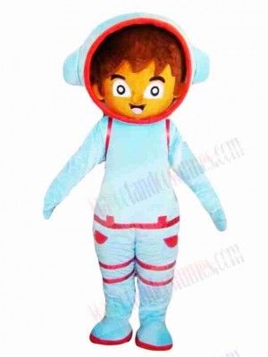 Kostüm „Blauer Astronaut“ (Maskottchen) 