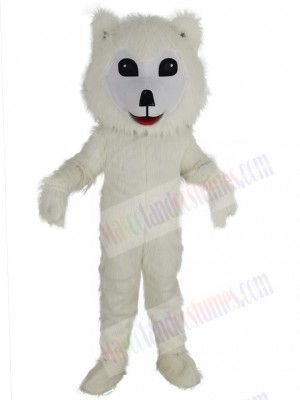 Samoyed Dog mascot costume