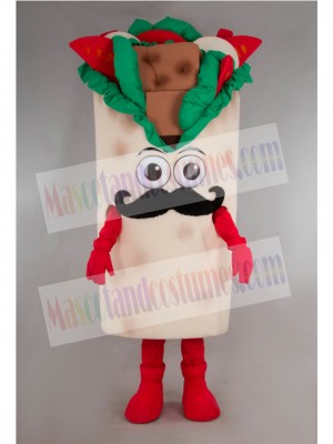 Exotisches Burrito-Maskottchenkostüm