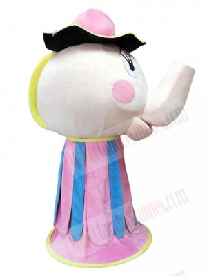 Pot Kettle mascot costume