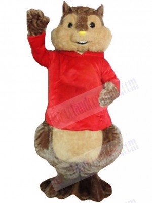 Chipmunk mascot costume