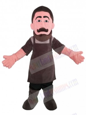 Barber mascot costume