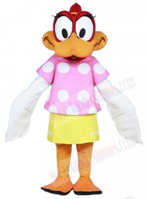 Zuzy Rooster mascot costume