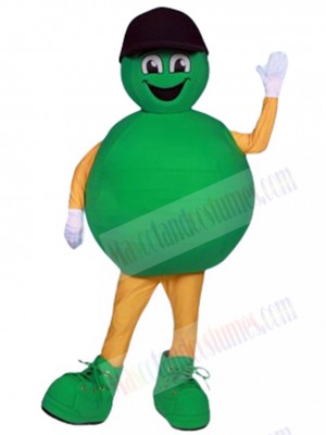 Lotto Ball mascot costume