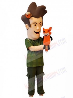 Naturalist mascot costume