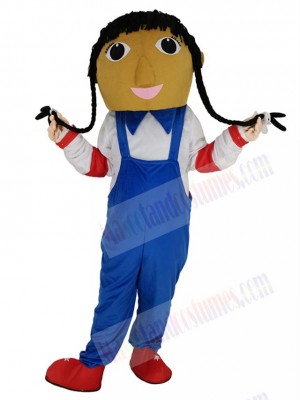Cowgirl mascot costume