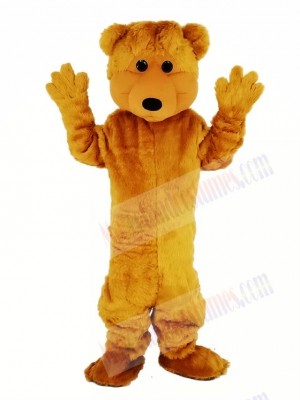 Kostüm des Maskottchens „Brown Foolish Bear“