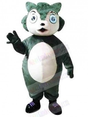 Wolf mascot costume