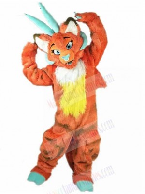 Wolf mascot costume