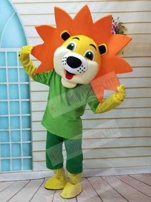 Lion mascot costume