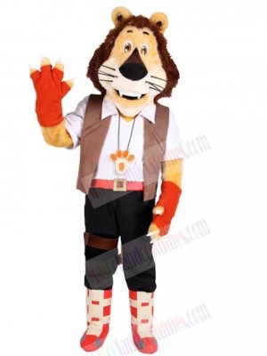 Lion mascot costume