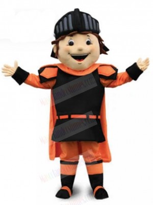 Boy Knight mascot costume