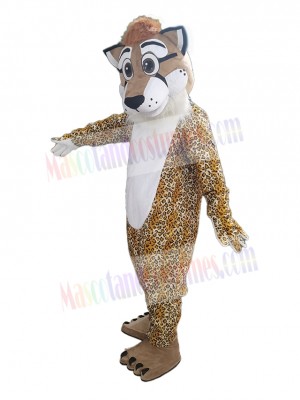 Leopard mascot costume