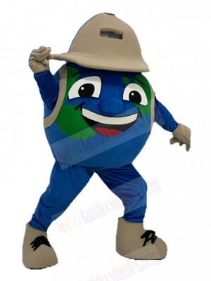 Earth mascot costume