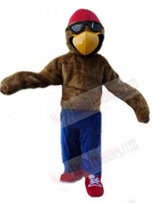 Pilot Eagle mascot costume