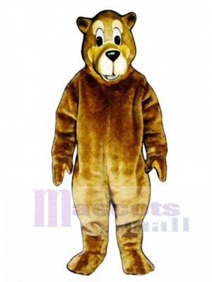 Cute Buster Bear Mascot Costume