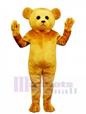 New Tan Teddy Bear Mascot Costume