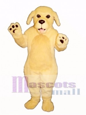 Cute Blonde Dog Mascot Costume