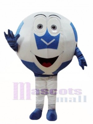 Blue Ball Football Mascot Costumes 