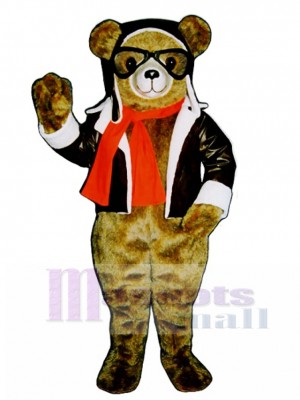 New Red Bearon Bear Mascot Costume