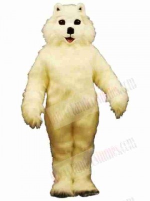 Kostüm „Weißer Hund“ (Maskottchen) 