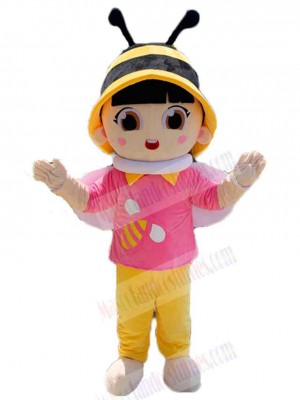 Girl mascot costume