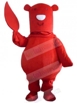 Bear mascot costume