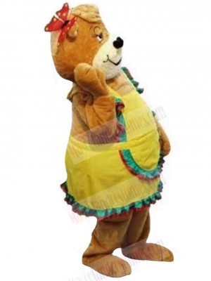 Bear mascot costume
