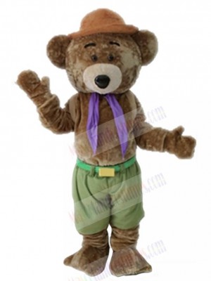 Bear mascot costume