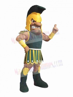 Spartan mascot costume