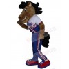 Mustang Horse mascot costume