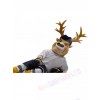 Reindeer mascot costume