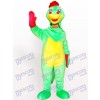 Open Face Dinosaur Adult Mascot Costume