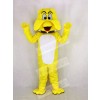 Yellow Bulldog Mascot Costume Cartoon 