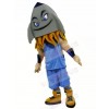 Funny Grey Rocket Mascot Costume Cartoon