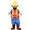 Builder with Yellow Hat Mascot Costume People
