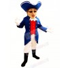 Cool Patriot with Big Hat Mascot Costume People	