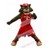 Wolf mascot costume