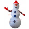 Snowman mascot costume