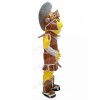 spartan knight mascot costume