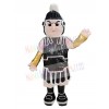 Spartan mascot costume