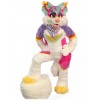 wolf mascot costume