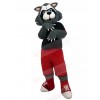 wolf mascot costume
