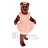 Ma Bear with Apron & Hat Mascot Costume