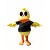 Yellow Duck with Sunglasses Mascot Costumes Poultry Animal