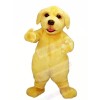 Yellow Furry Dog Mascot Costumes Animal	
