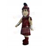 Spartan mascot costume
