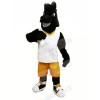 Sport Black Horse Mascot Costumes Cartoon