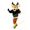 Sport Deer with Black Sweater Mascot Costumes Animal