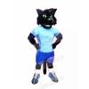 Sport Black Cat Mascot Costumes Cartoon